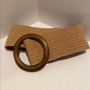 Zara Wooden Buckle Belt